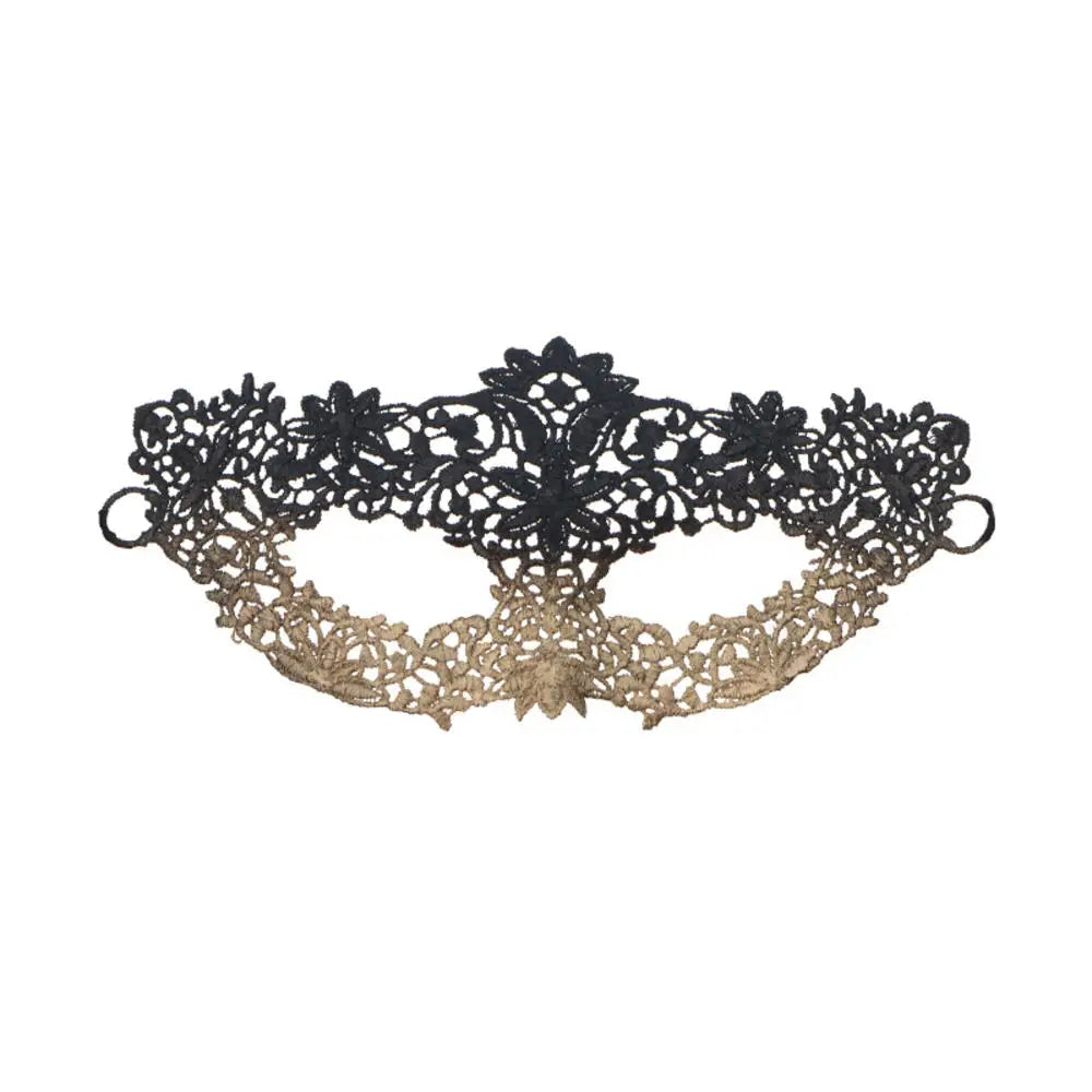 Makeup Ball Hollow Lace Face Mask With Ribbon Princess Masquerad Cosplay Prom Props Costume Female Sexy Diamonds Eye Mask