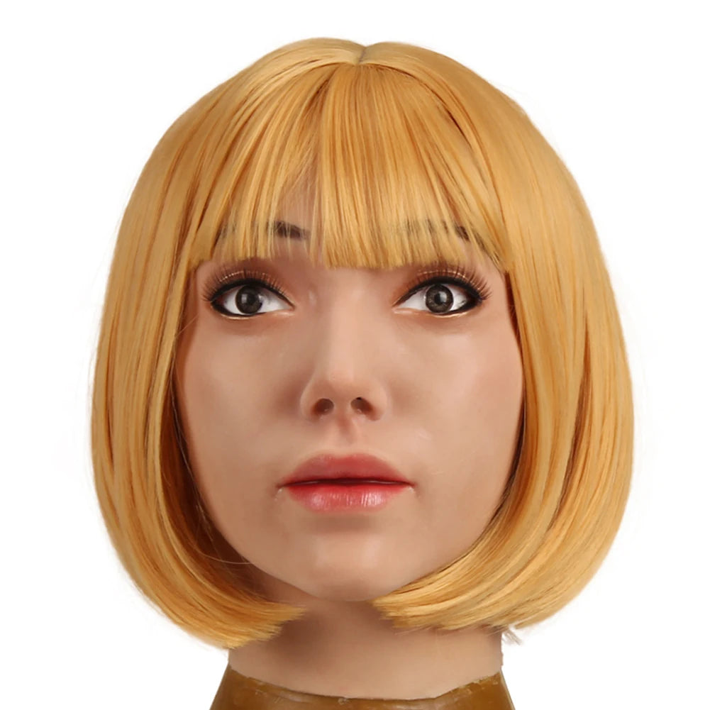 Realistic Female Mask Silicone Crossdresser Costumes Drag Queen Male to Female Crossdressing Realistic Bodysuit Skin - Big Tim's Magic Emporium