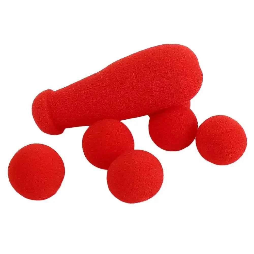 Red Sponge Balls Magic Trick Sponge Funny Gadgets Gimmick Small Sponge Brother Performing Magic Prop Magic Red Sponge