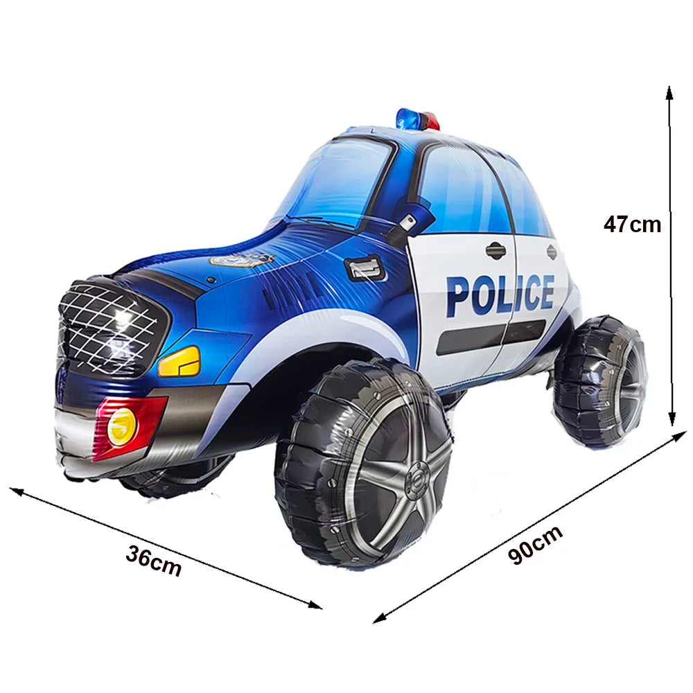 Police Party Plates Cups Napkins Police Officer and Car Party Birthday Party Decorations Tableware Boys Police Party Supplies - Big Tim's Magic Emporium