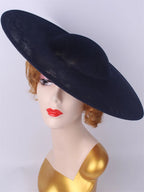 40cm Large Round Sinamay Fascinator Base DIY Millinery Derby Hat Headpiece Mold