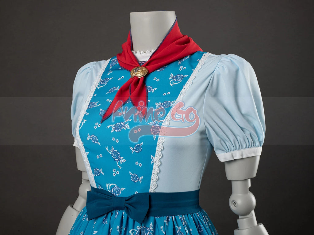 Holly Wheeler Cosplay Costume Women Dress Cloak Outfit Halloween Christmas Party - Big Tim's Magic Emporium