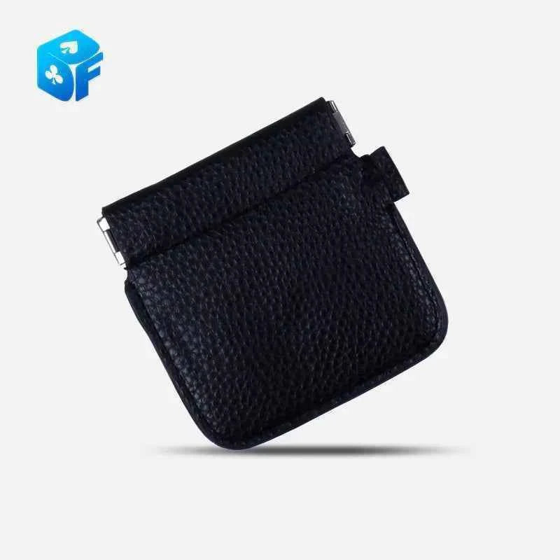 VDR Quiver Plus Magic Tricks Magia Coin Purse Leather Magician Close Up Street Illusions Gimmick Prop Appear Vanish Magica coins