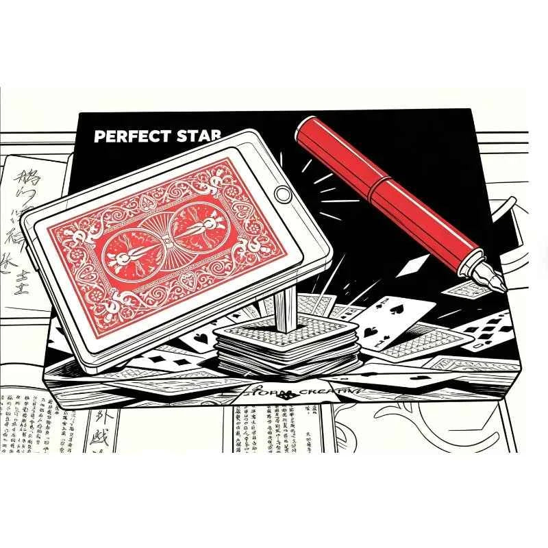 Perfect Stab By Hank Illusions Gimmick Magician Props Small Stage Shows Bar and Restaurant Gigs Magic Fun Close Up Magic Tricks