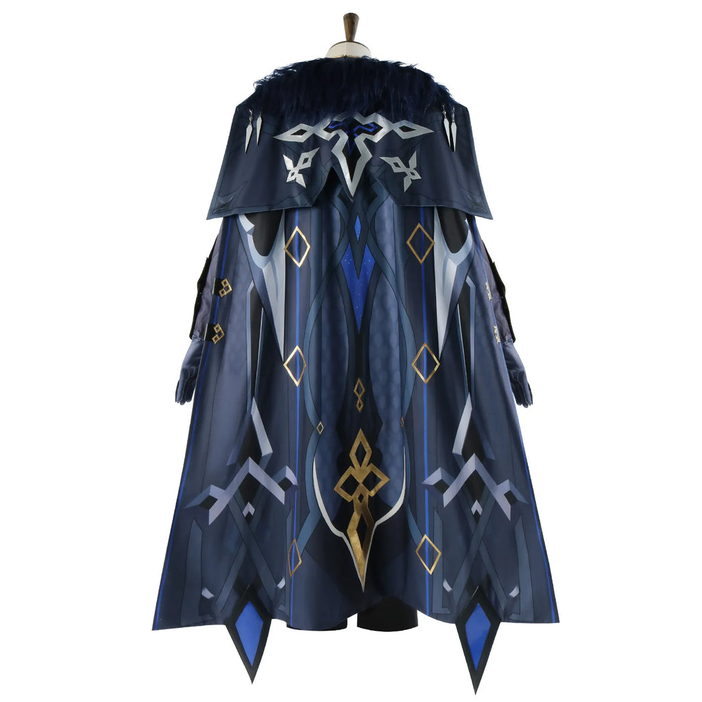 Il Capitano Cosplay Costume | Cloak, Uniform & Mask Set | Genshin Impact - Big Tim's Magic Emporium