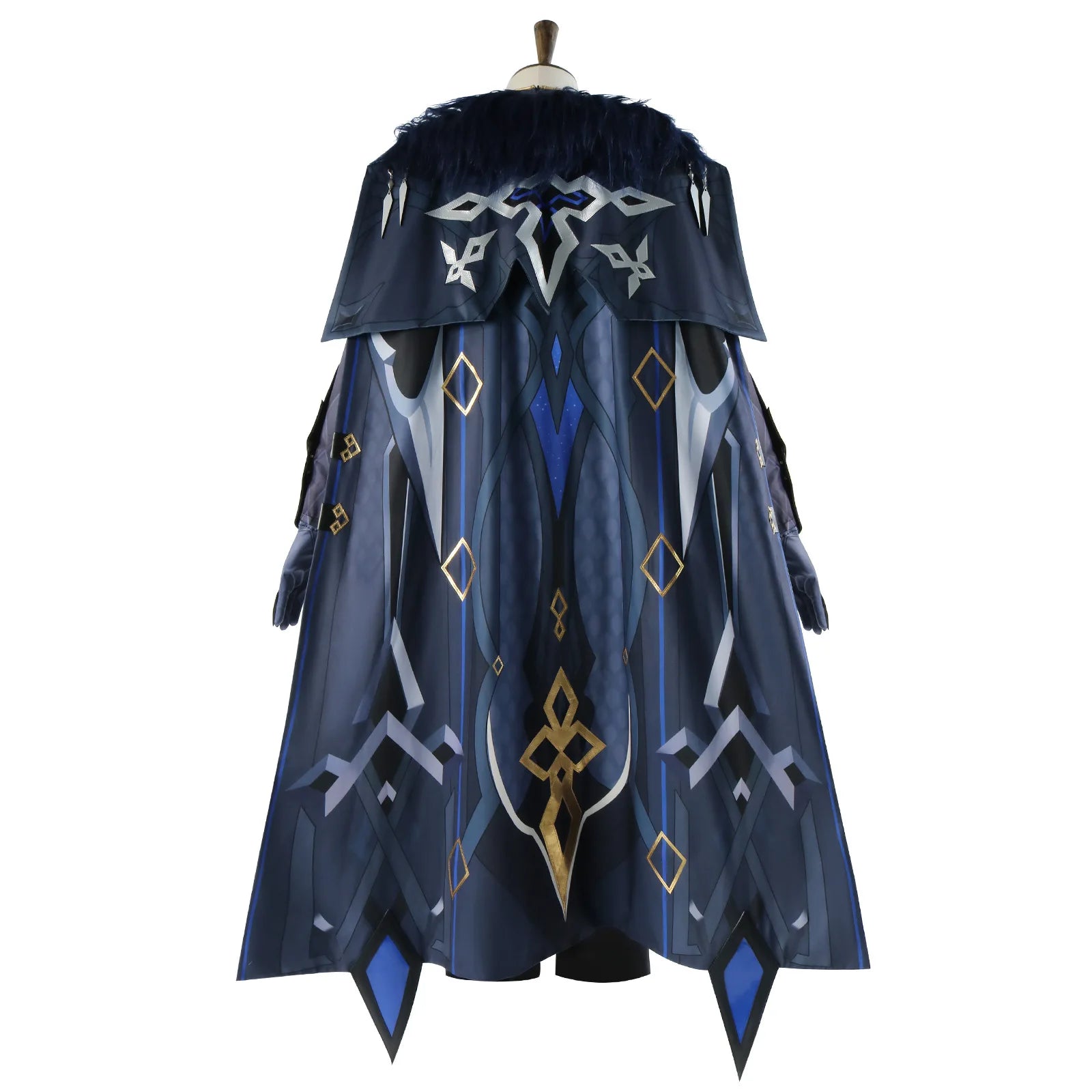 Il Capitano Cosplay Costume | Cloak, Uniform & Mask Set | Genshin Impact - Big Tim's Magic Emporium