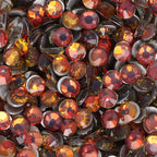 Premium Glass Flatback Rhinestones Non-Hotfix Glitter Stones for Nail Art and Costume Decor