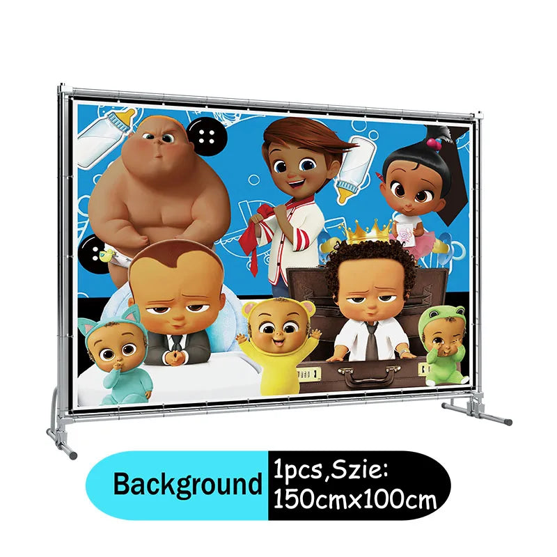 Boss Baby Theme Disposable Party Cake Topper Birthday Party Cake Topper Cake Park Party Decoration Baby Shower Party Supplies - Big Tim's Magic Emporium