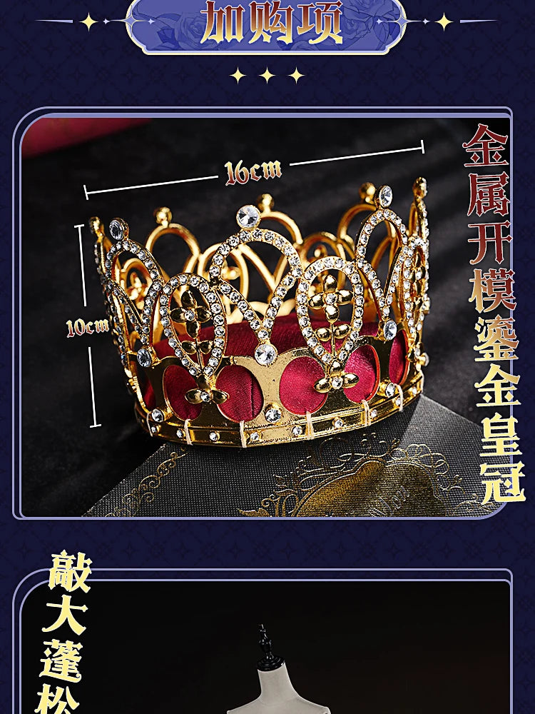 Mary‌ Cosplay Costume for Halloween Christmas Comic Exhibition Game Identity V Bloody Cute Woman S-XXL New Red Dress IN STOCK - Big Tim's Magic Emporium