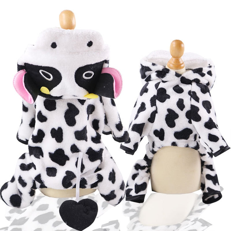 Animal Hooded Pet Costume Jumpsuit