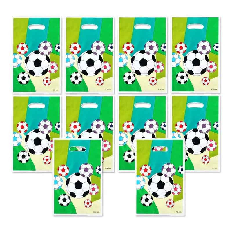 Soccer Party Birthday Party Decorat Slap Bracelets Goodie Bags Keychains Sticker Football Party Supplies Kids Boy Birthday Party