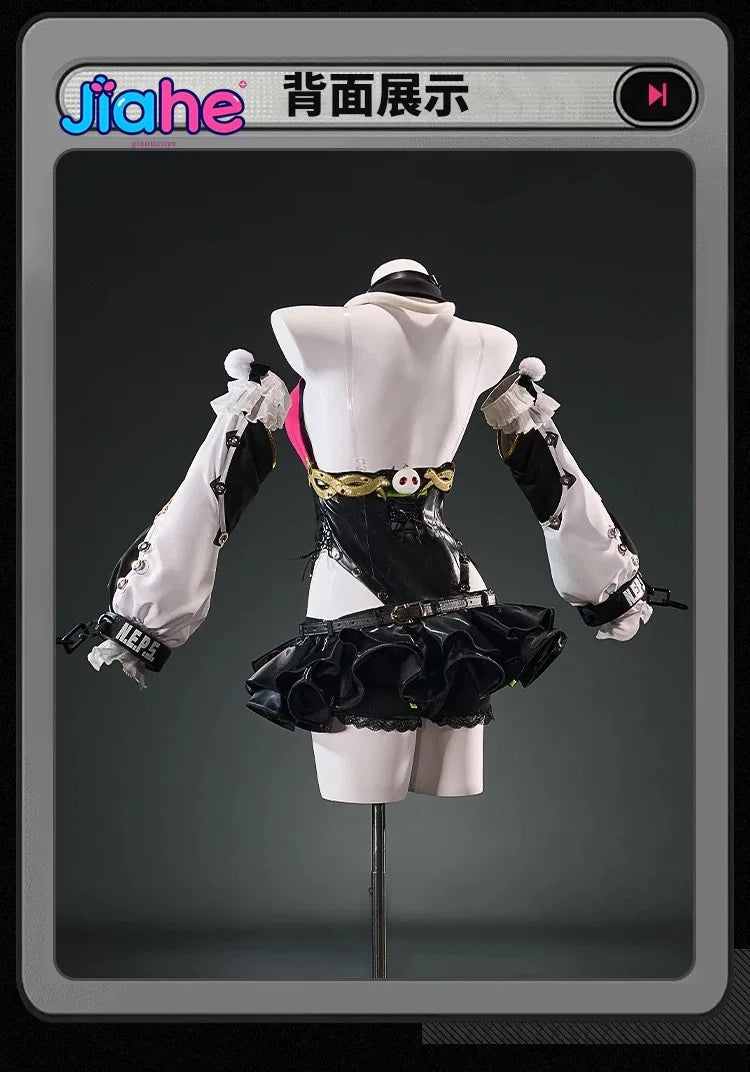 Zenless Zone Zero Cissia Cosplay Costume | Leather Jumpsuit Set - Big Tim's Magic Emporium