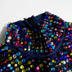 Sparkly Rhinestone Luxury Jumpsuit & Stage Performance Costume