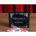 Magic Tricks Triple Helix Playing Cards Poker Decks Appearing Close Up Street Illusion Gimmick Mentalism Puzzle Toy Magia Card