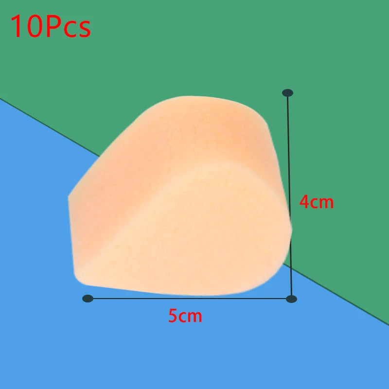 10/50PCS Face Paint Sponges Petal Sponge Foam Painting Craft Set Drawing Body Painting