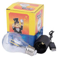 Professional Magic Light Bulb Prop Unbreakable Mind Reading Illusion Lamp Controlled by Magnet Stage Performance Trick Tool