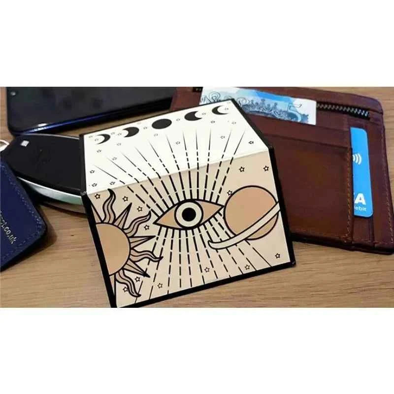 EDC Squared By Mark Traversoni Gimmicks Card Magic and Trick Decks Street Magic Tricks Close Up Magia Props Illusions Funny Game