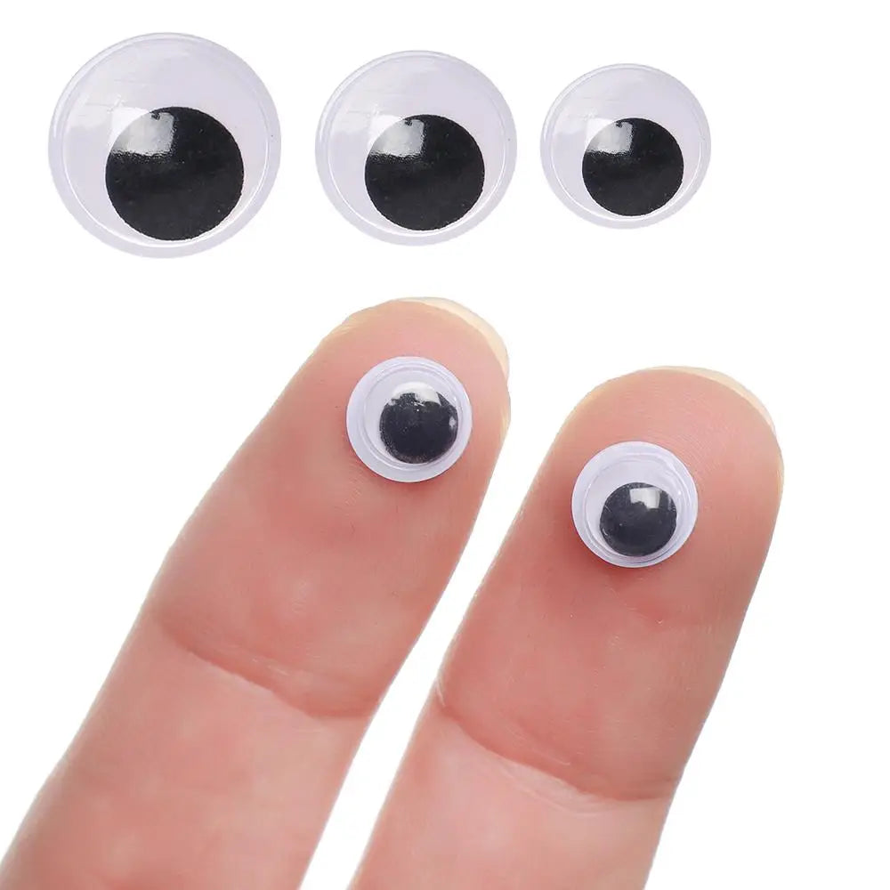 100 PCS Puppet Making DIY Craft  Parts 's Eyes Dinosaur Eye Creative gift  Accessories - Big Tim's Magic Emporium