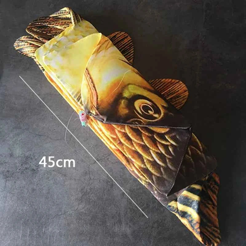 New Appearing Fish 130cm Large Stage Magic Tricks Fish Appear from Bag Magia Magie Magicians Prop Accessory Illusion Gimmick - Big Tim's Magic Emporium
