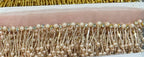 Glass Pearl & Bead Tassel Fringe (5 Yards)