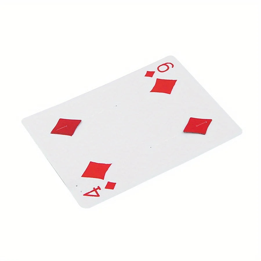 Magic Tricks Card Fantastic 4 to 6 Moving Point Card for Magician Cards Magic Gimmicks Close Up Magic Props JXB