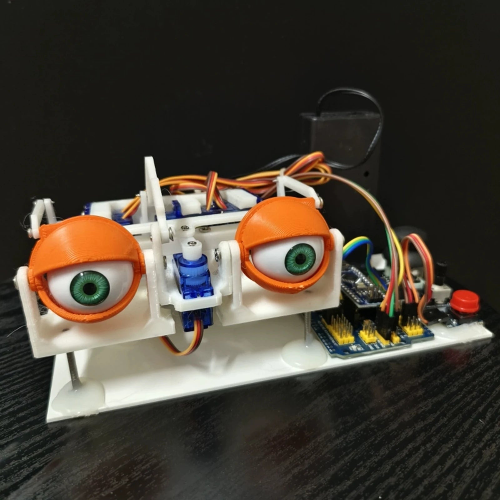 Animatronic Eyes DIY Kit for Arduino Bionic Robot SG90 Servo Joystick Control Electronic Module