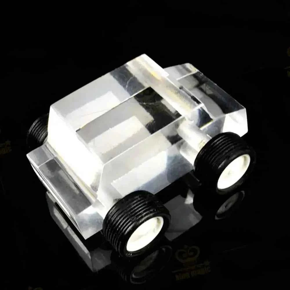 Crystal Car Buggy Magic Tricks Card Games Prediction Effect Close Up Stage Illusions Magician Props Professional Magia