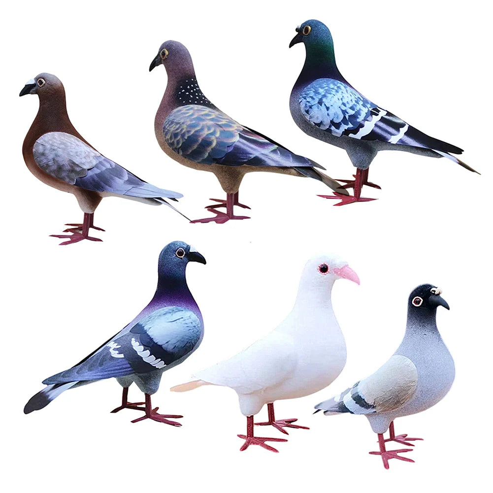 Realistic Foam Pigeon – Handcrafted Stage Magic & Decor Prop - Big Tim's Magic Emporium