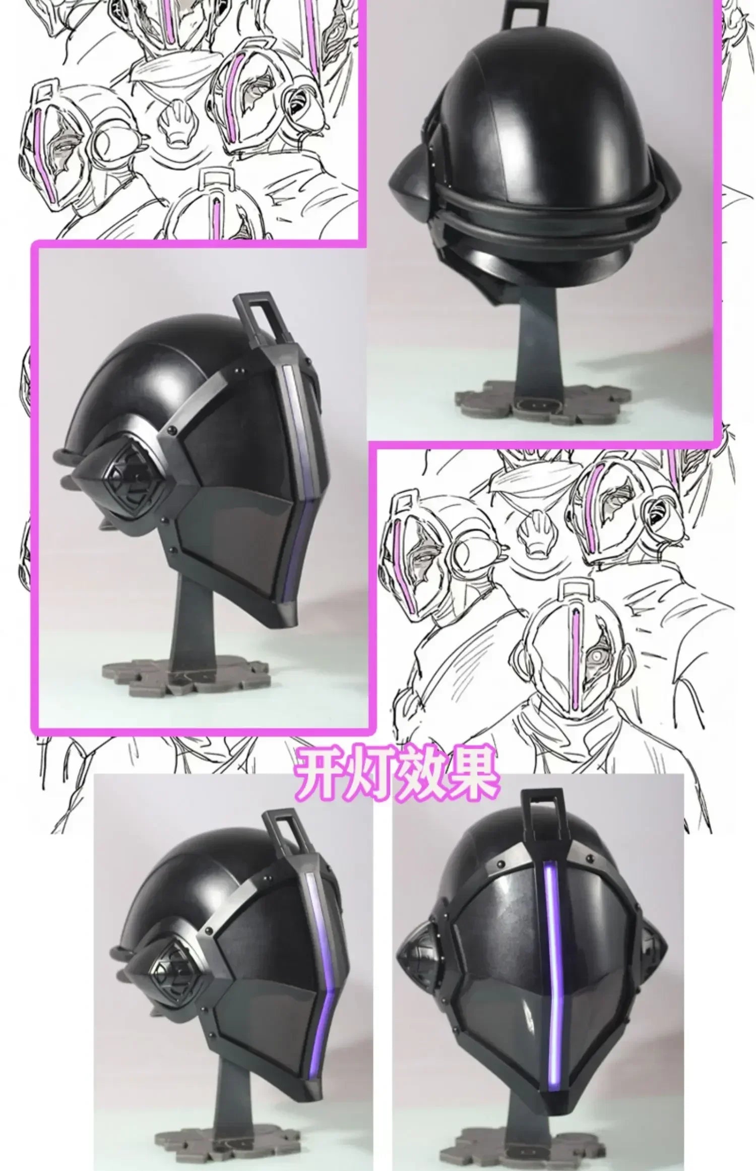 Game Anime Made Cos Abyss Bondrewd Gauntlet Cosplay Costumes Bondrewd Cospaly Tails Helmet Light Mask Halloween Adult Men Women - Big Tim's Magic Emporium