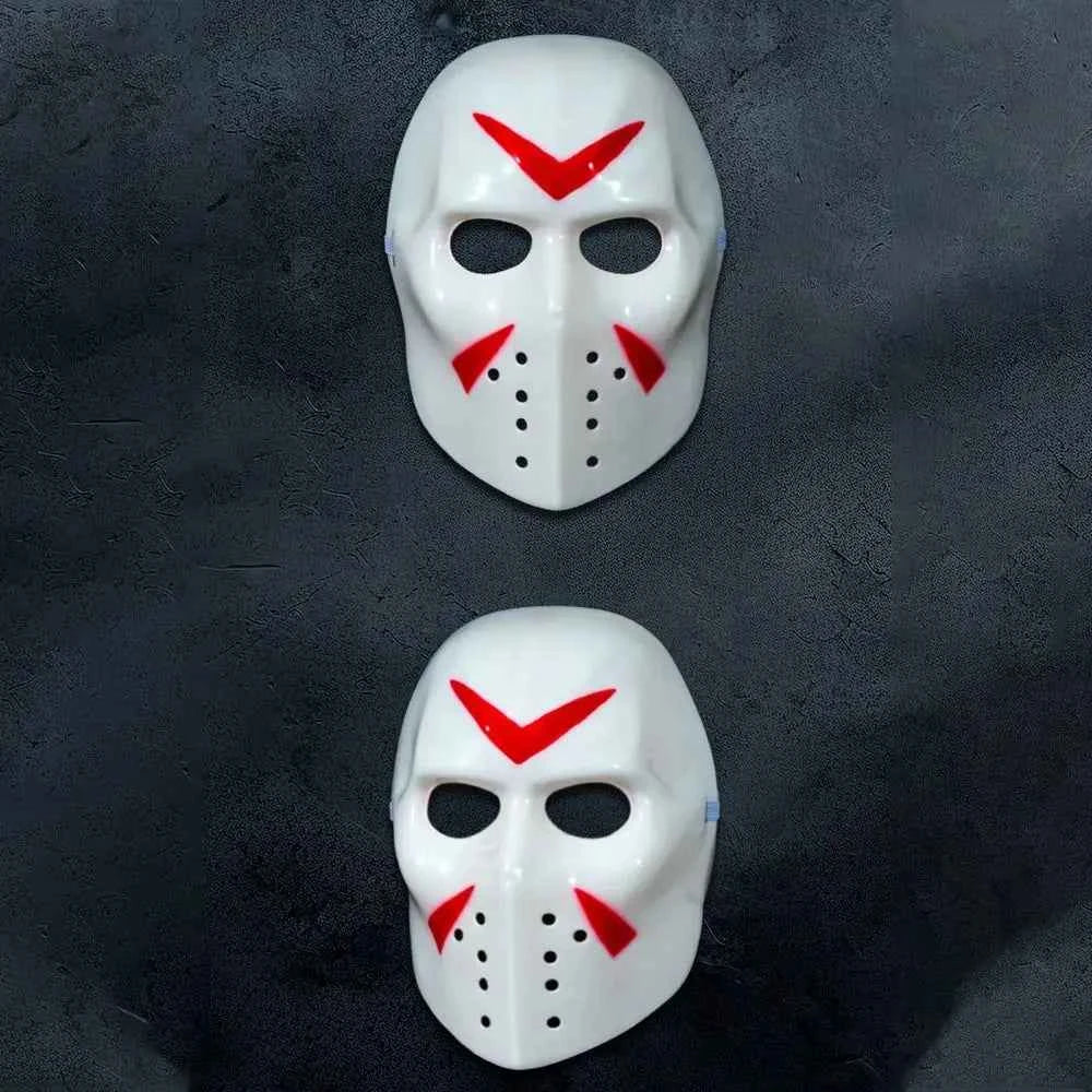 Costume Props Hockey Mask Cosplay Headwear Party Mask Props Cosplay Mask Prom Party Supplies Decoration Prop Halloween Mask
