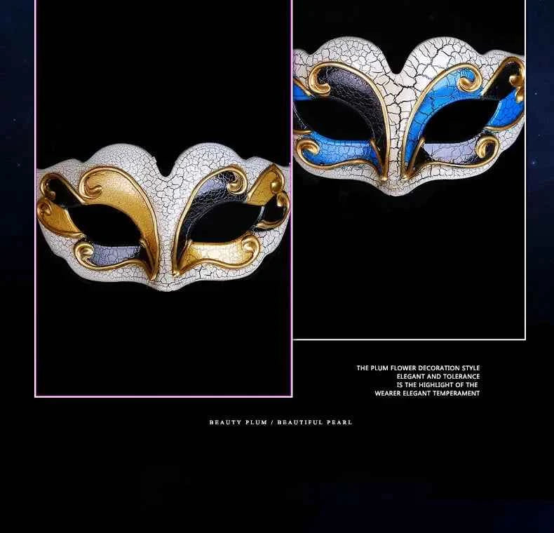 Half Face Masquerade Masks Masquerade Props Easter Halloween Theme Party Stage Theatre Festival Party Supplies