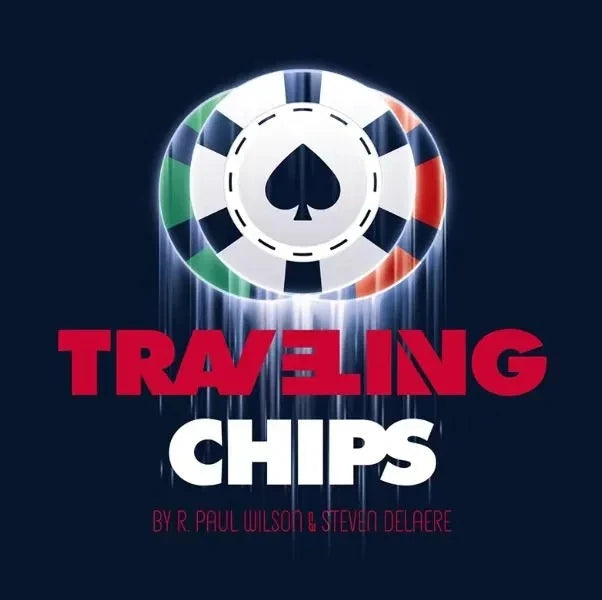 Magic Trick Traveling Chips by R Paul Wilson Chip Transportation Flight Magia Close up Street Illusion Gimmick Mentalism Prop - Big Tim's Magic Emporium