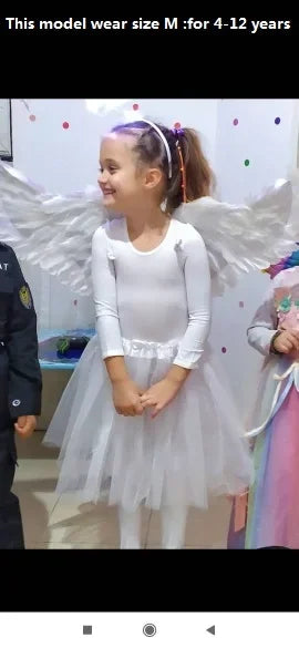 Party Glow LED Angel Feather Wing with Luminous Light Up Effect for Costume Birthday, Wedding and Christmas - Big Tim's Magic Emporium