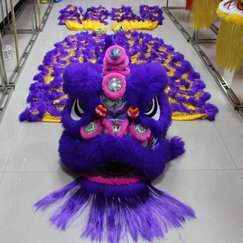 lion dance props complete set of lion dance adult full set of double single