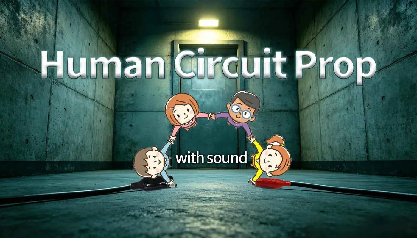 Mystery Studio Escape Room Props Escape Room Game Electronic Puzzle Human Circuit Props 1987 superb