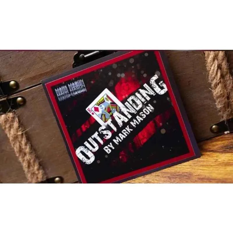 Outstanding By Mark Mason Gimmicks Close Up Magic Tricks Card Deck Props Funny Magician Magia Props Illusions Close Up Street