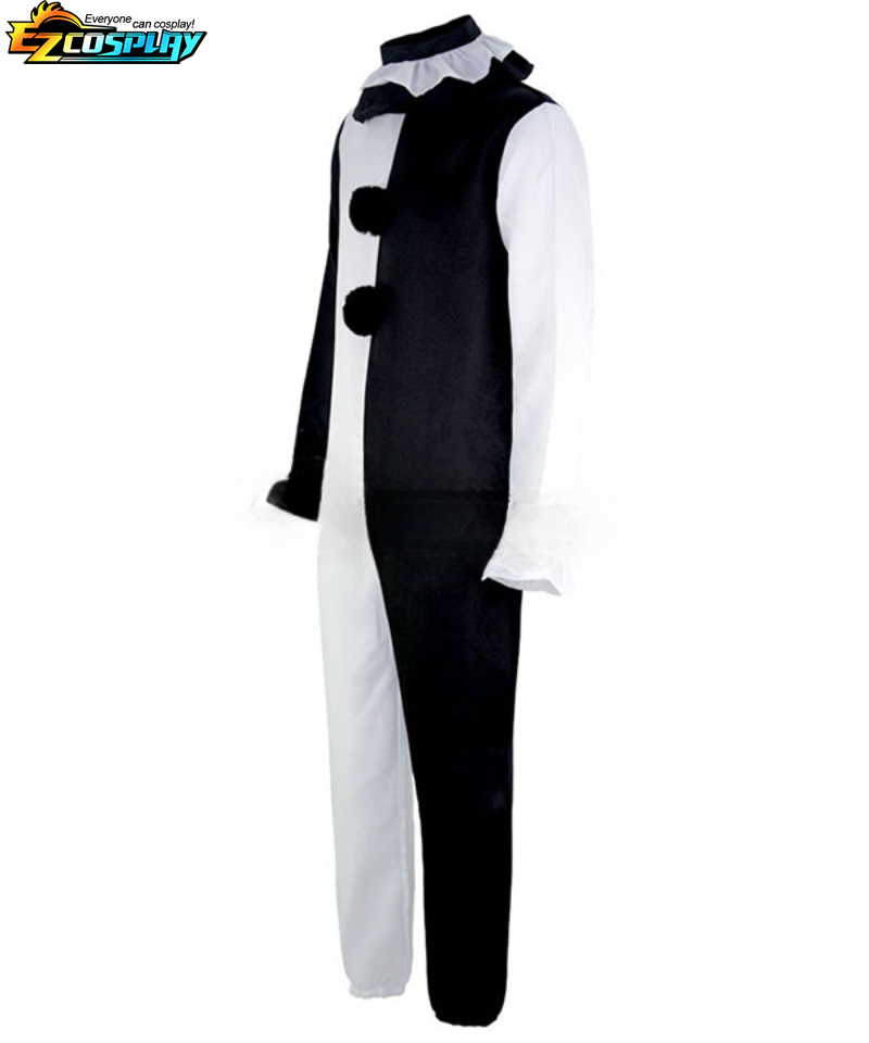 Art The Clown Cosplay Movie Terrifier 2 Art The Clown Cosplay Costume Jumpsuit Mask Halloween Costumes Mask for Men Women - Big Tim's Magic Emporium