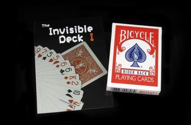 The Invisible Deck Amazing Magic Cards Close Up Street Magic Tricks Stage Magic Props Mentalism Comedy Kid Puzzle Toys