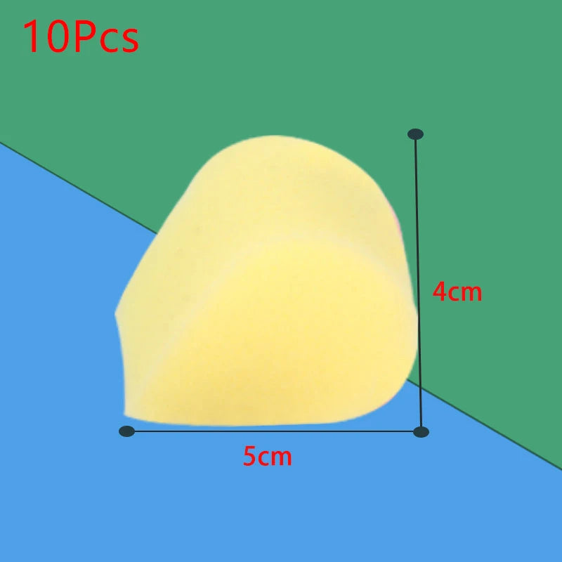 10/50PCS Face Paint Sponges Petal Sponge Foam Painting Craft Set Drawing Body Painting
