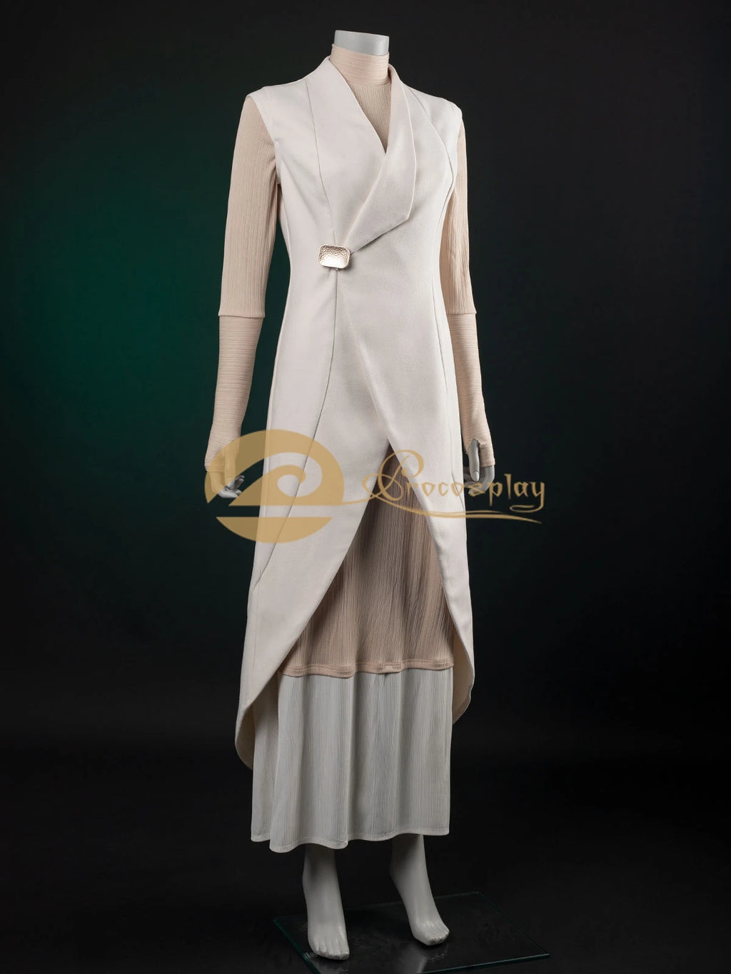 Mon Mothma Cosplay Costume | Women's TV Outfit for Halloween & Roleplay - Big Tim's Magic Emporium