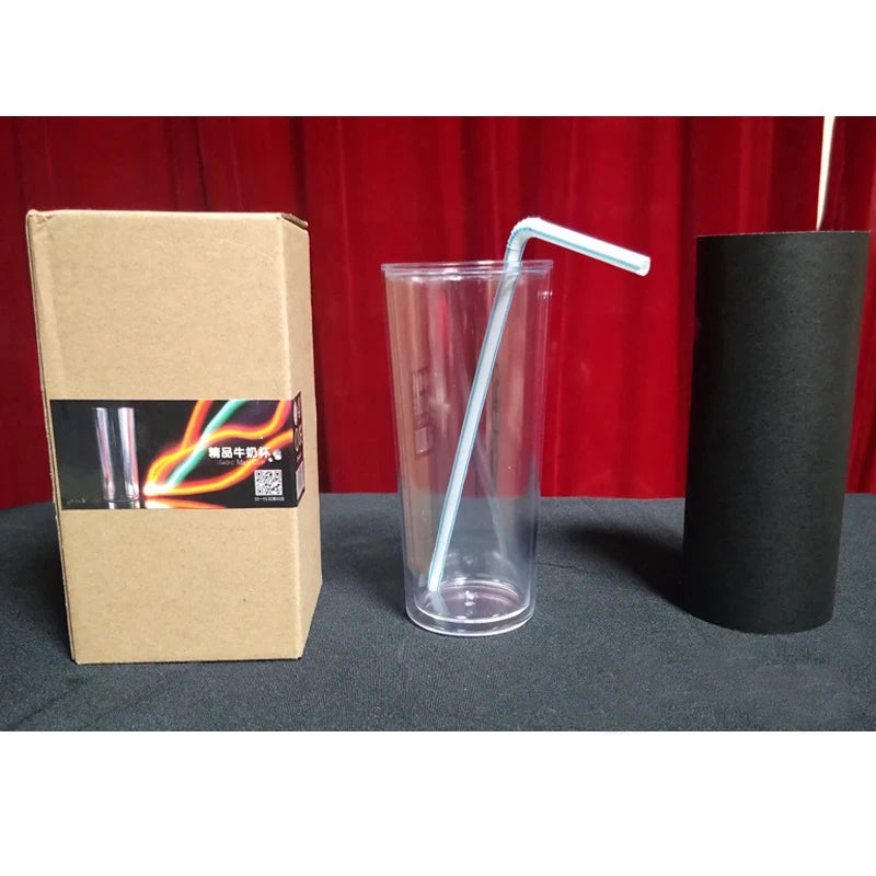 Super Wonder Glass Milk Cup Stage Street Close Up Gimmicks Magie Illusion Magic Tricks Magia Props