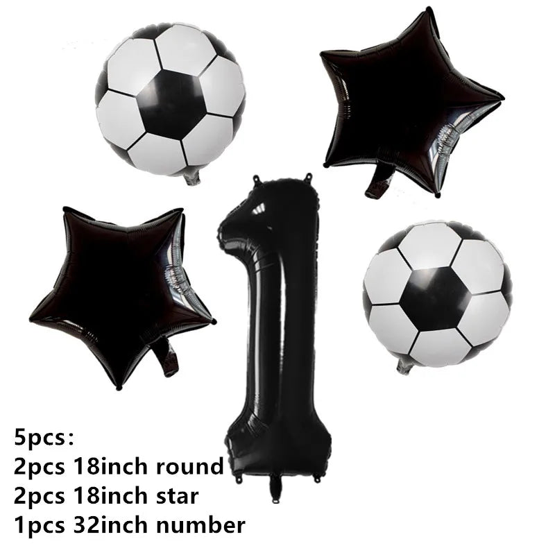 108*180cm Football Tablecloth Party Supplies Disposable Plate Tableware Party Birthday Party Decor Kids Boy Soccer Party Supplie - Big Tim's Magic Emporium
