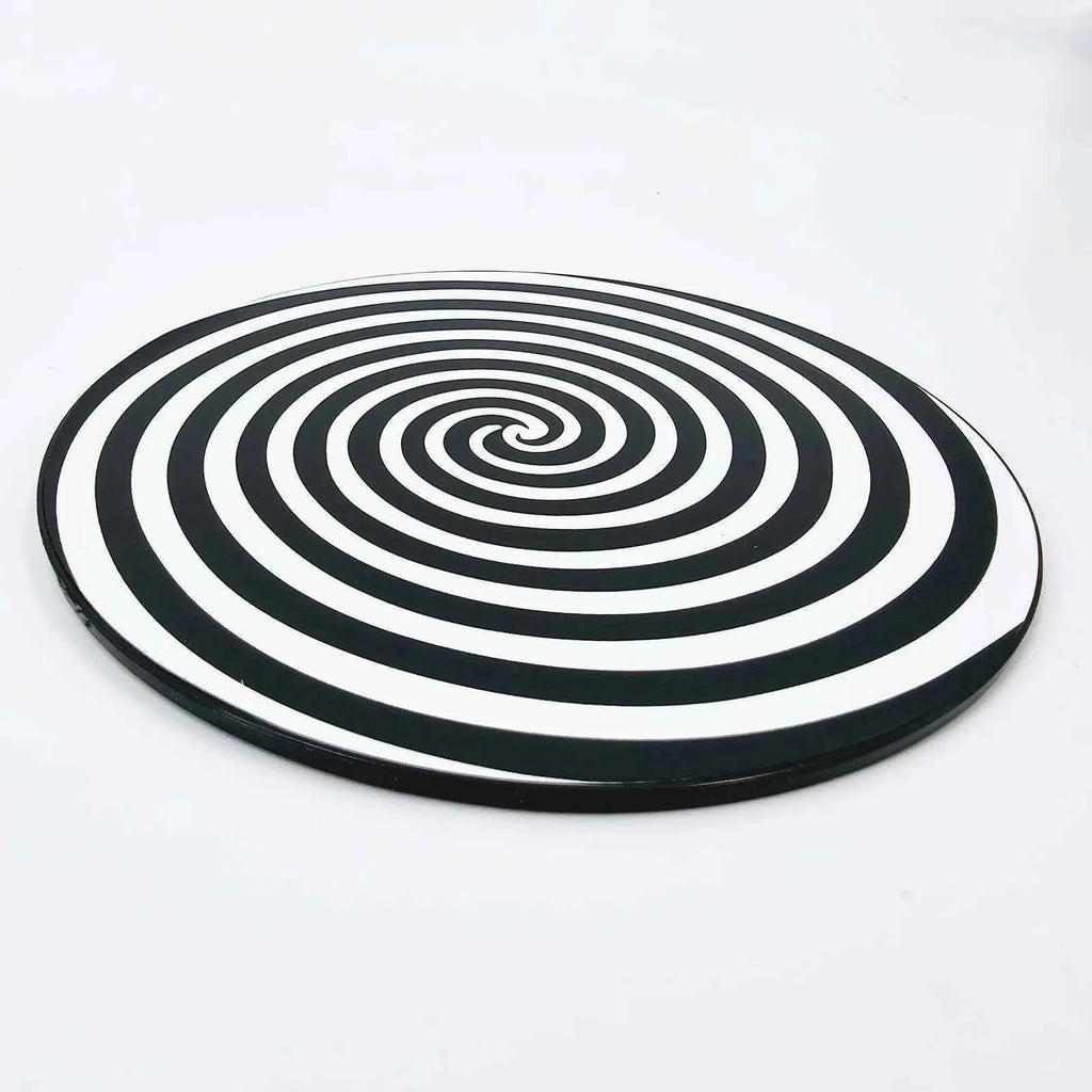 Spiral Illusion - Plastic Magic Tricks Plastic Disc Magician Close Up Illusion Gimmicks Mentalism Props Comedy Magia Accessories