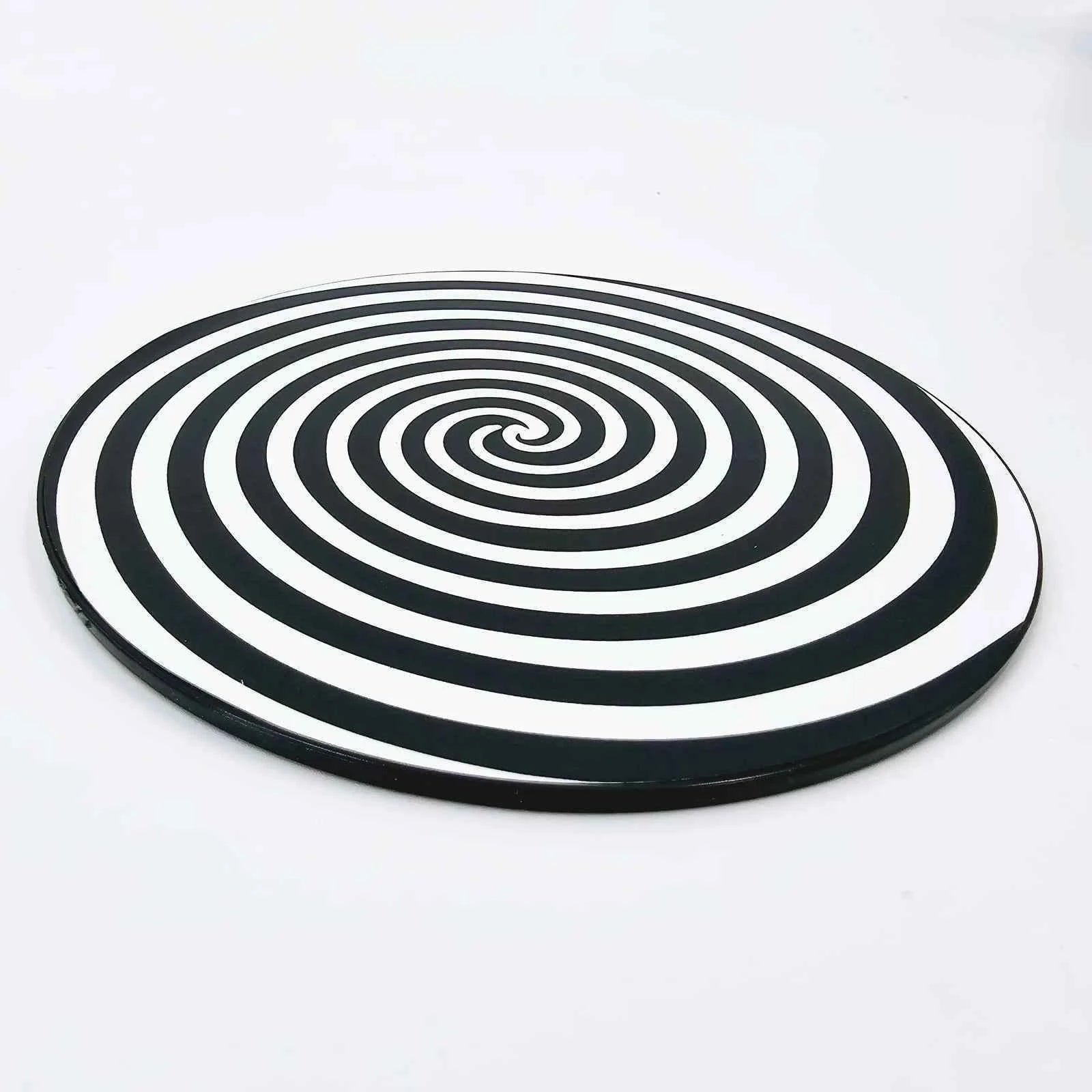 Spiral Illusion - Plastic Magic Tricks Plastic Disc Magician Close Up Illusion Gimmicks Mentalism Props Comedy Magia Accessories