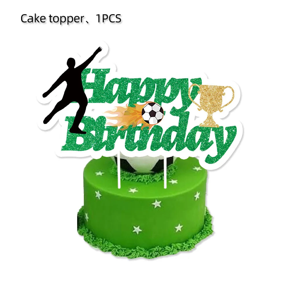 Soccer Party Birthday Party Decorat Slap Bracelets Goodie Bags Keychains Sticker Football Party Supplies Kids Boy Birthday Party