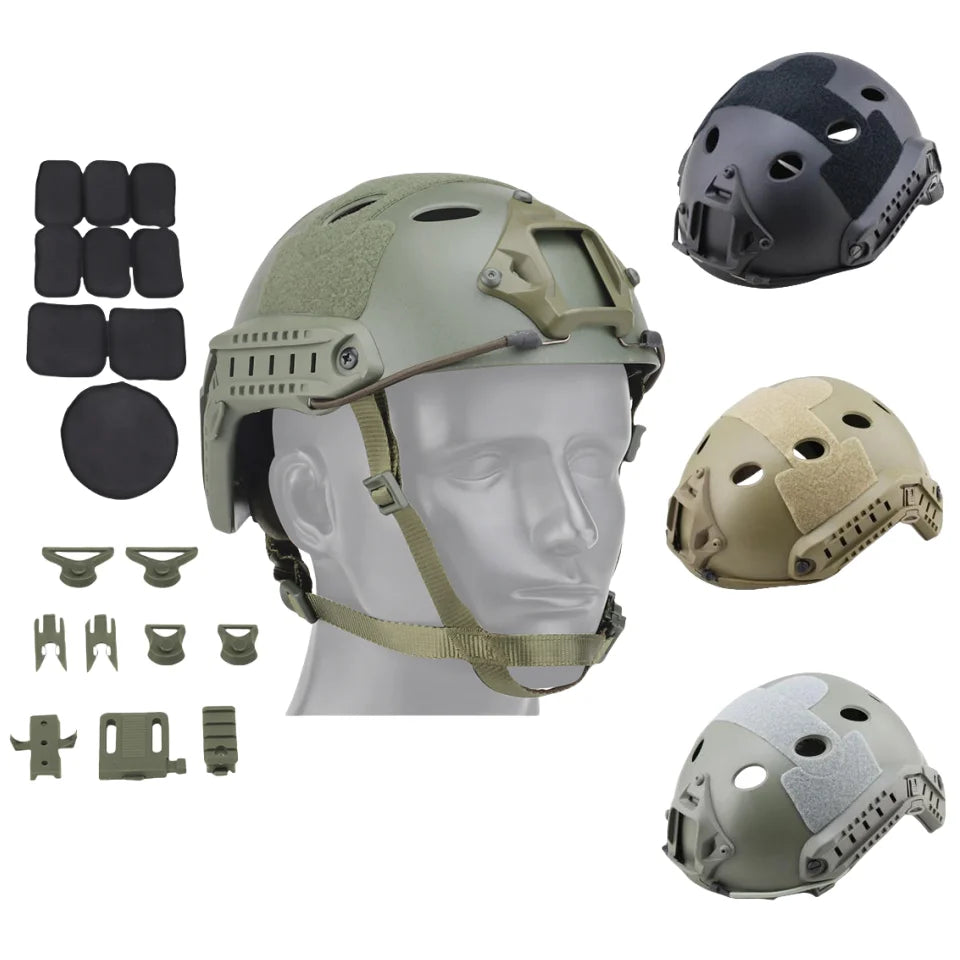 Safety R Helmet Halloween Role Playing Safety Helmet Paintball Game Helmet - Big Tim's Magic Emporium