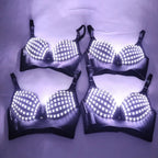 Light-Up LED Bra Clubwear Costume Set