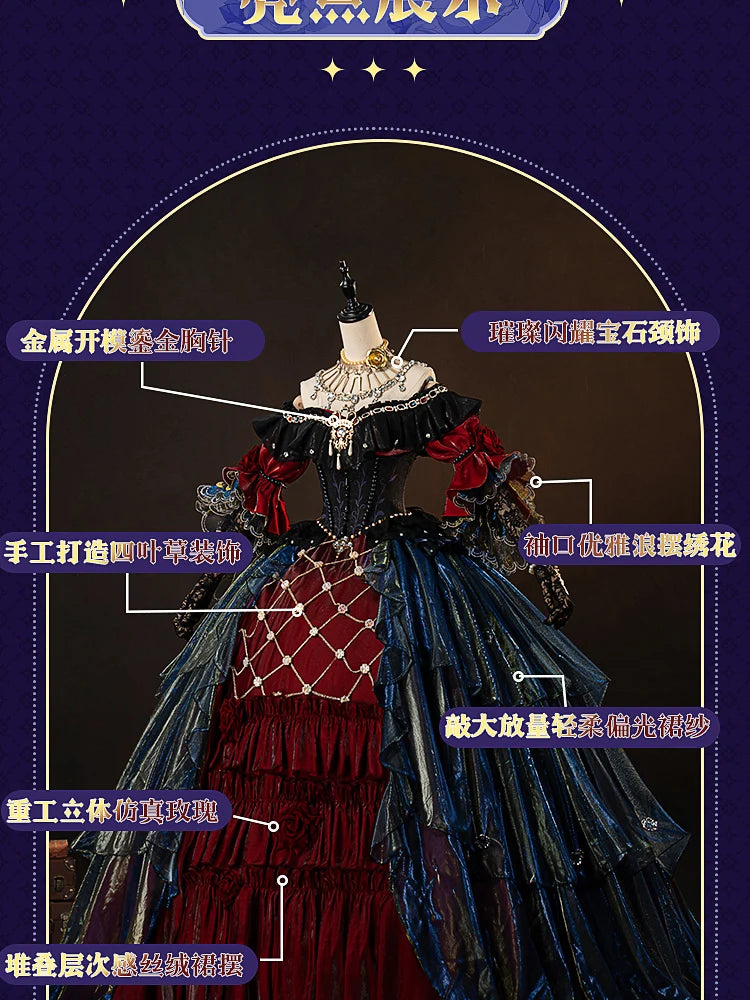 Mary‌ Cosplay Costume for Halloween Christmas Comic Exhibition Game Identity V Bloody Cute Woman S-XXL New Red Dress IN STOCK - Big Tim's Magic Emporium