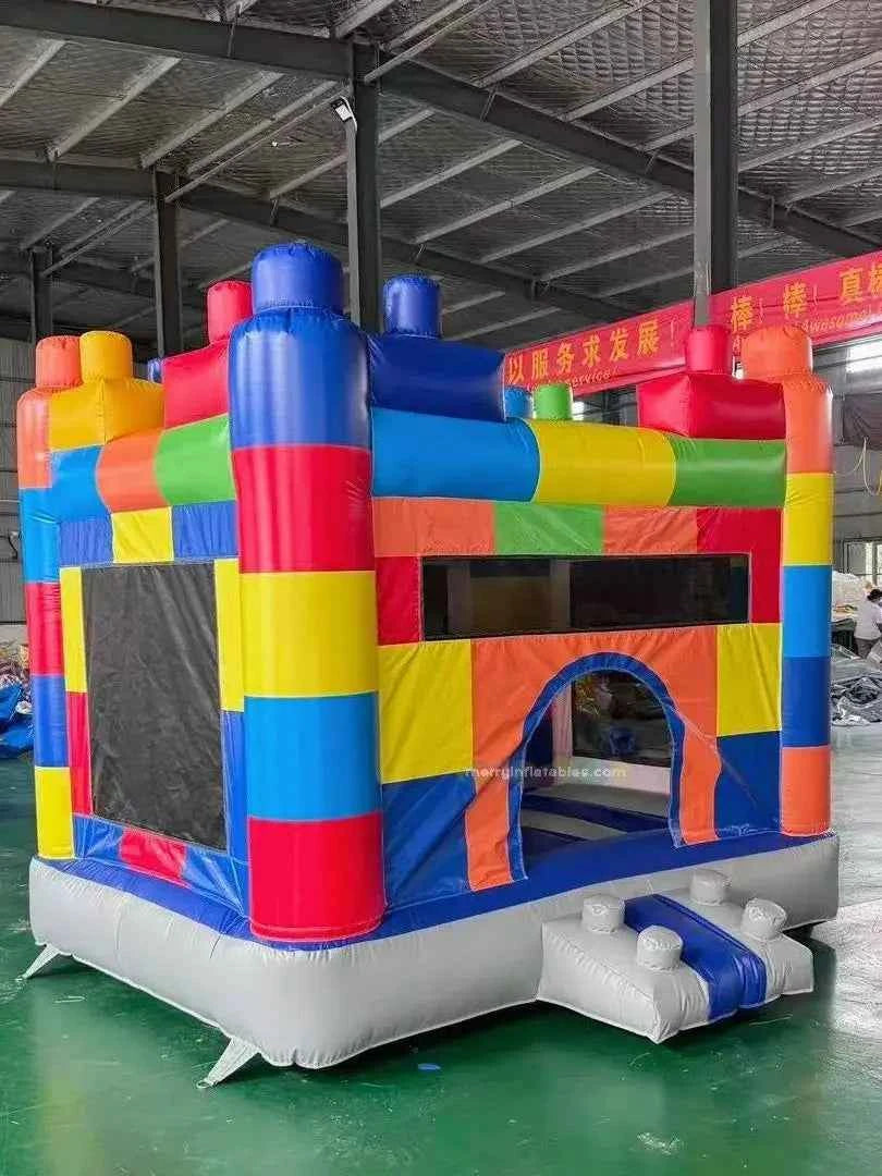 Kids Bounce House Jumping Castle Slide Combo moonwalk Outdoor Inflatable Playground Party Inflatable Games