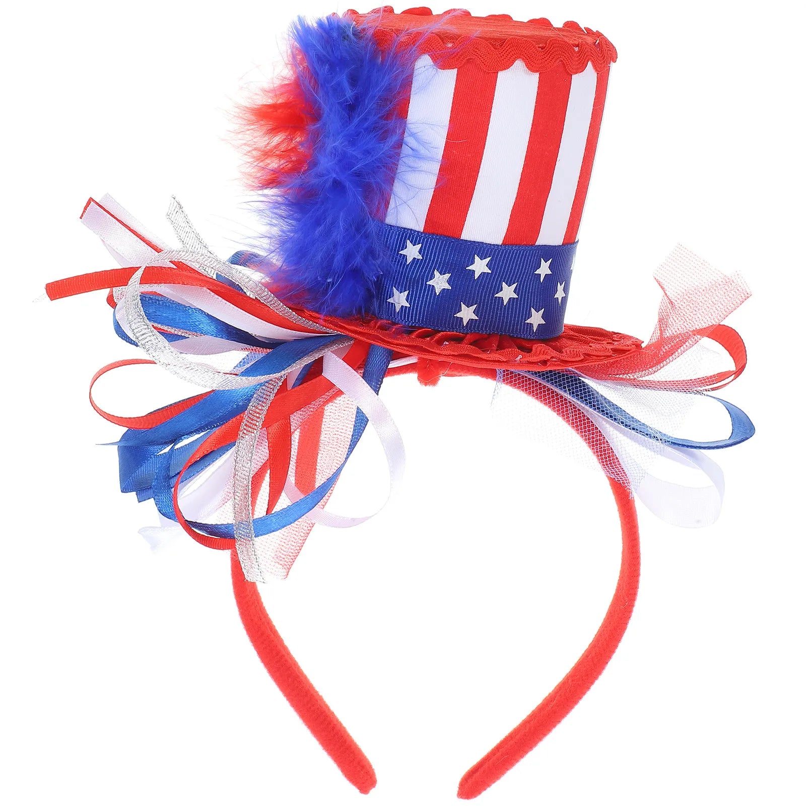Independence Day Headband Usa Flag Design Celebrate with Style Perfect for 4Th of July Party Favors Women Patriotic Spirit